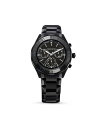 yz XtXL[ fB[X rv ANZT[ Women's Quartz Black Metal Watch, Swiss Made 39mm Black