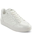 【送料無料】 ダナ キャラン ニューヨーク レディース スニーカー シューズ Women 039 s Oriel Quilted Lace-Up Low-Top Sneakers Pale White