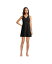 【送料無料】 ランズエンド レディース 上下セット 水着 Women's Petite Tummy Control Surplice Wrap Swim Dress One Piece Swimsuit Black