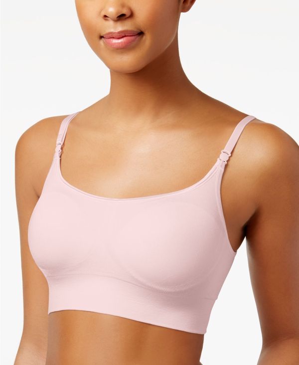 【送料無料】 ワーナーズ レディース ブラジャー アンダーウェア Warners&reg; Easy Does It&reg; Dig-Free Comfort Band with Seamless Stretch Wireless Lightly Lined Convertible Comfort Bra RM0911A Rosewatr