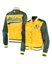 【送料無料】 スターター レディース ジャケット・ブルゾン アウター Women's Gold Oakland Athletics The Legend Full-Snap Jacket Gold