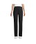 ̵ 󥺥 ǥ 奢ѥ ܥȥॹ Women's Tall Sport Knit Denim High Rise Elastic Waist Pull On Pants Black