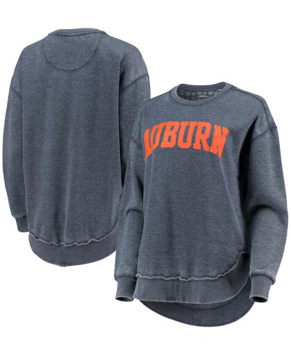 【送料無料】 プレスボックス レディース パーカー・スウェット アウター Women's Navy Auburn Tigers Vintage-Like Wash Pullover Sweatshirt Navy 【送料無料】 プレスボックス レディース パーカー・スウェット アウター Women's Navy Auburn Tigers Vintage-Like Wash Pullover Sweatshirt Navy
