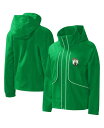 【送料無料】 ジースリー フォーハー バイ カール バンクス レディース パーカー・スウェット フーディー アウター Women's Kelly Green Boston Celtics Last Shot Full-Zip Hoodie Kelly Green