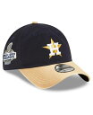 【送料無料】 ニューエラ メンズ 帽子 アクセサリー Men 039 s Navy Houston Astros 2023 Gold Collection 9TWENTY Adjustable Hat Navy