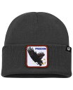 【送料無料】 グーリンブラザーズ メンズ 帽子 アクセサリー Men's Charcoal Toasty Freedom Cuffed Knit Hat Charcoal