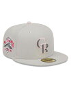 【送料無料】 ニューエラ メンズ 帽子 アクセサリー Men's Khaki Colorado Rockies 2023 Mother's Day On-Field 59FIFTY Fitted Hat Khaki