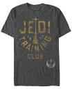 【送料無料】 フィフスサン メンズ Tシャツ トップス Star Wars Men 039 s Classic Jedi Training Club Short Sleeve T-Shirt Charcoal Heather