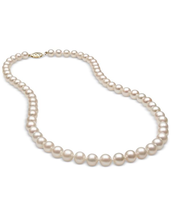 yz x hD [ fB[X lbNXE`[J[Ey_ggbv ANZT[ Cultured Freshwater Pearl (6mm) Strand in 14k Gold, 18