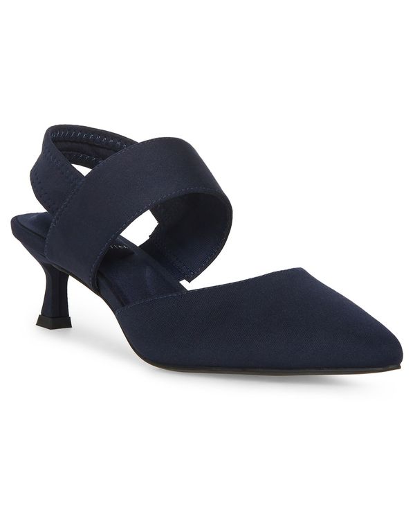  アンクライン レディース サンダル シューズ Women's Intime Stretch Upper Detailed Dress Sandal Navy