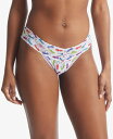 【送料無料】 ハンキーパンキー レディース パンツ アンダーウェア Low-Rise Printed Lace Thong Pineapple Island