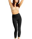 【送料無料】 メモイ レディース レギンス ボトムス Plus Size High-Waist Seamless Control Shapewear Leggings Black