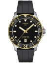 yz eB\bg Y rv ANZT[ Men's Swiss Seastar 1000 Black Rubber Strap Watch 40mm No Color