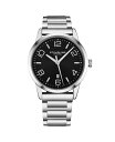 yz XgD[O Y rv ANZT[ Men's Symphony Silver-tone Stainless Steel , Black Dial , 50mm Round Watch Silver-tone