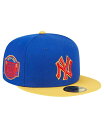 【送料無料】 ニューエラ メンズ 帽子 アクセサリー Men's Royal, Yellow New York Yankees Empire 59FIFTY Fitted Hat Royal, Yellow