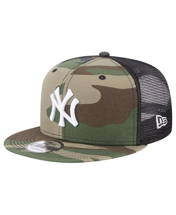 【送料無料】 ニューエラ メンズ 帽子 アクセサリー Men's Camo New York Yankees Trucker 9FIFTY Snapback Hat Camo