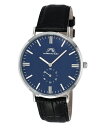 yz |Tu[ Y rv ANZT[ Men's Henry Genuine Leather Band Watch 842AHEL Black