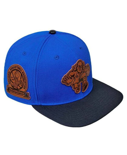 【送料無料】 プロスタンダード メンズ 帽子 アクセサリー Men's Royal, Black Philadelphia 76ers Heritage Leather Patch Snapback Hat Royal, Black 【送料無料】 プロスタンダード メンズ 帽子 アクセサリー Men's Royal, Black Philadelphia 76ers Heritage Leather Patch Snapback Hat Royal, Black