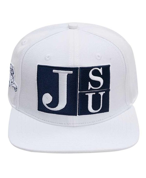 【送料無料】 プロスタンダード メンズ 帽子 アクセサリー Men's White Jackson State Tigers Evergreen Wool Snapback Hat White
