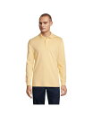 【送料無料】 ランズエンド メンズ ポロシャツ トップス School Uniform Men's Long Sleeve Interlock Polo Shi...