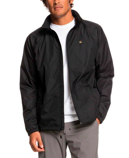 【送料無料】 クイックシルバー ウォーター マン メンズ ジャケット・ブルゾン アウター Men's Shell Shock Windbreaker Jacket Black 【送料無料】 クイックシルバー ウォーター マン メンズ ジャケット・ブルゾン アウター Men's Shell Shock Windbreaker Jacket Black