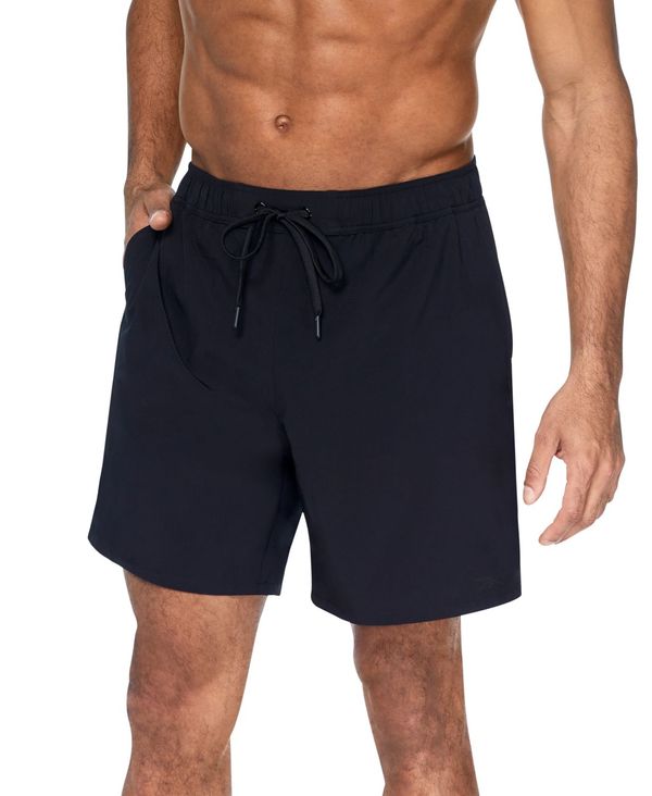 【送料無料】 リーボック メンズ ハーフパンツ ショーツ 水着 Men 039 s 7 Compression Hybrid Swim Shorts Black