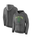 【送料無料】 ファナティクス メンズ パーカー・スウェット フーディー アウター Men's Branded Gray Minnesota North Stars Heritage Broken Ice Washed Raglan Pullover Hoodie Gray