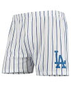 【送料無料】 コンセプツ スポーツ メンズ ハーフパンツ ショーツ ボトムス Men 039 s White Los Angeles Dodgers Vigor Boxer Shorts White