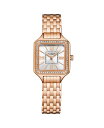 yz XgD[O fB[X rv ANZT[ Women's Symphony Rose-Gold Stainless Steel , Silver-Tone Dial , 36mm Square Watch Rose-gold|gold-tone