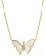 ̵ ե ǥ ͥå쥹硼ڥȥȥå ꡼ EFFY® Mother of Pearl &Diamond (1/20 ct. t.w.) Butterfly 18