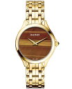 yz o} fB[X rv ANZT[ Women's Swiss Flamea Gold PVD Stainless steel Bracelet Watch 34mm Yellow