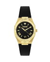 yz FTX FT[` fB[X rv ANZT[ Women's Three-Hand Quartz Echo Park Black Leather Strap 36mm Gold