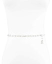 【送料無料】 サムエデルマン レディース ベルト アクセサリー Women's Double-E Logo Chain Dress Belt Silver