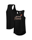 【送料無料】 プロファイル レディース タンクトップ トップス Women's Black San Francisco Giants Plus Size Scoop Neck Racerback Tank Top Black