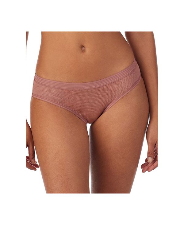 ダナ・キャラン 【送料無料】 ダナ キャラン ニューヨーク レディース パンツ アンダーウェア Women's Sheer Stripe Hipster Underwear DK8623 Rosewood