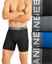     wCY Y {NT[pc A [EFA Men's Ultimate® ComfortFlex Fit® 4-Pk. Moisture-Wicking Mesh Boxer Briefs Black grey