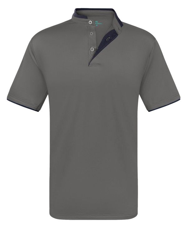 ̵ ߥޥꥪ  ݥ ȥåץ Men's Short Sleeve Henley Polo Shirt with ...