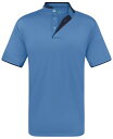 【送料無料】 ミオマリオ メンズ ポロシャツ トップス Men's Short Sleeve Henley Polo Shirt with Contrast-T...