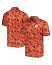 【送料無料】 コロンビア メンズ ポロシャツ トップス Men's Orange Clemson Tigers Super Terminal Tackle Omni-Shade Polo Shirt Orange