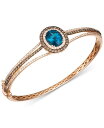 【送料無料】 ル ヴァン レディース ブレスレット・バングル・アンクレット アクセサリー London Blue Topaz (4 ct. t.w.) & Di...