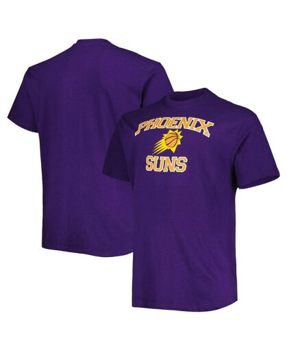 【送料無料】 プロファイル メンズ Tシャツ トップス Men's Purple Phoenix Suns Big and Tall Heart and Soul T-shirt Purple 【送料無料】 プロファイル メンズ Tシャツ トップス Men's Purple Phoenix Suns Big and Tall Heart and Soul T-shirt Purple
