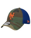 【送料無料】 ニューエラ メンズ 帽子 アクセサリー Men's Camo New York Mets Team Neo 39THIRTY Flex Hat Camo