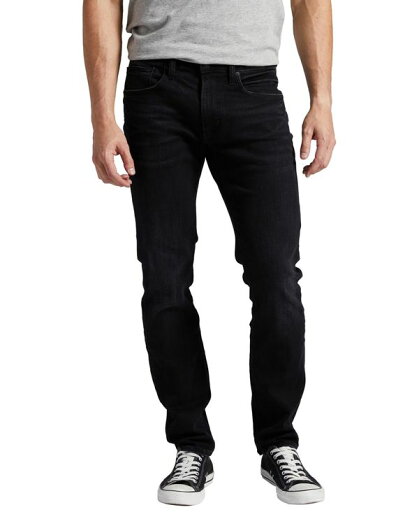 【送料無料】 シルバー ジーンズ メンズ デニムパンツ ジーンズ ボトムス Men's Taavi Skinny Fit Skinny Leg Jeans Black 【送料無料】 シルバー ジーンズ メンズ デニムパンツ ジーンズ ボトムス Men's Taavi Skinny Fit Skinny Leg Jeans Black