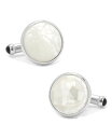 yz JtNX Y JtX{^ ANZT[ Mosaic Mother of Pearl Cufflinks Brown