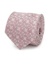 ディズニー  【送料無料】 ディズニー メンズ ネクタイ アクセサリー Men's Mickey Mouse Silhouette Blossom Tie Pink