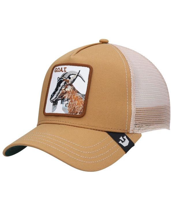 グーリン ブラザーズ 【送料無料】 グーリンブラザーズ メンズ 帽子 アクセサリー Men's Goat Beard Trucker Adjustable Hat Khaki