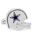 yz JtNX Y JtX{^ ANZT[ Retro Dallas Cowboys Helmet Cufflinks Silver