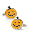 yz JtNX Y JtX{^ ANZT[ Men's Jack-O-Lantern Cufflinks Orange