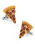 ̵ ե󥯥  եܥ ꡼ 3D Pizza Slice Cufflinks Brown