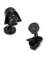 ̵ ե󥯥  եܥ ꡼ 3D Darth Vader Cufflinks Black